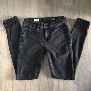 Black Gap 1968 Legging Jean Size 24R